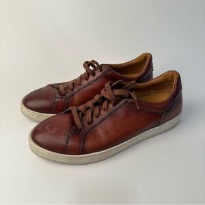 Magnanni Men's Costa Lo Cognac Leather Sneakers